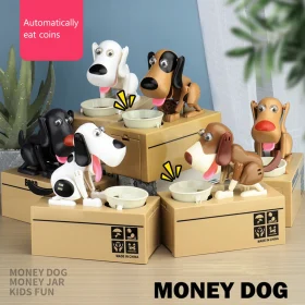 Adorable Electronic Doggy Piggy Bank for Kids & Adults